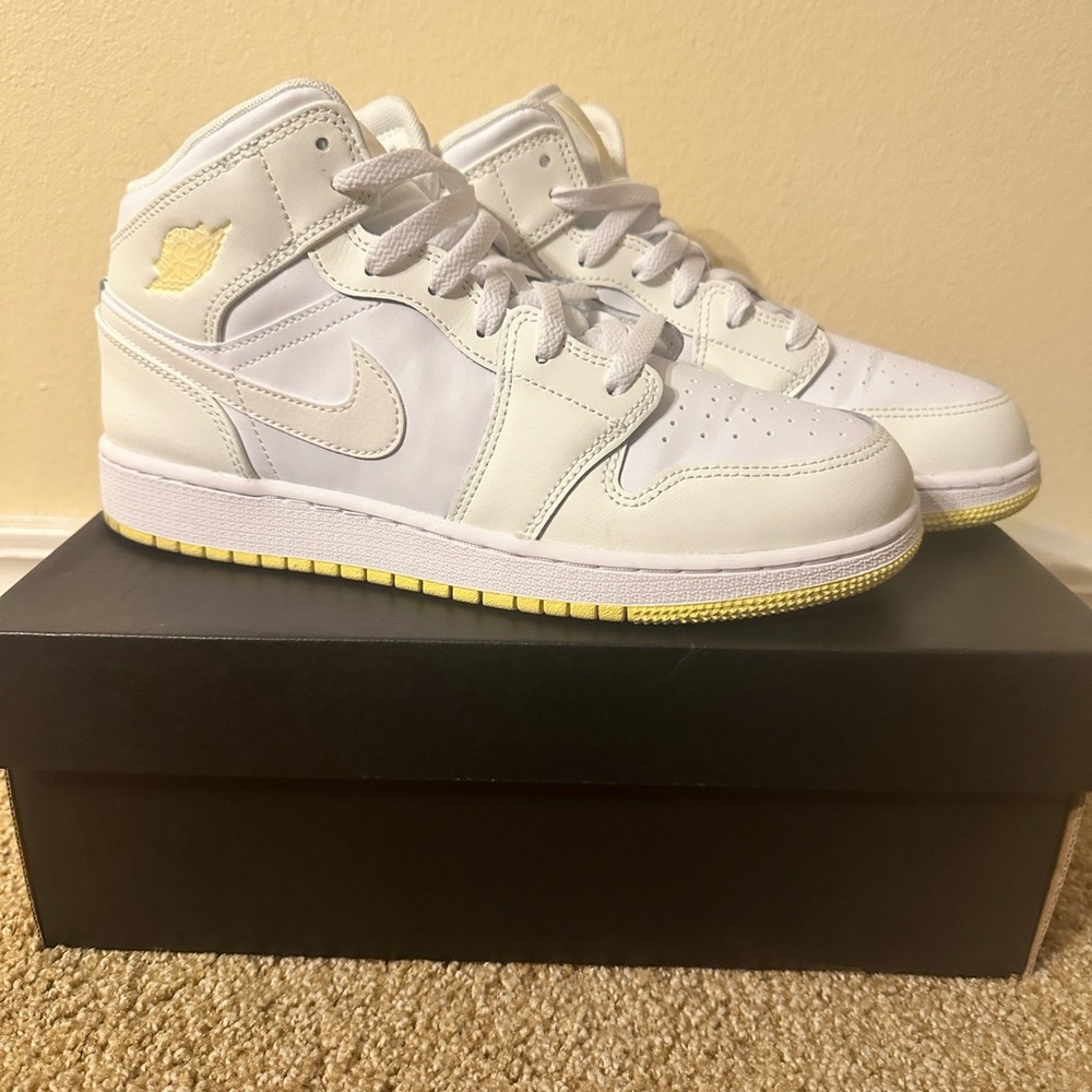 Jordan LT Laser Orange and White Sneakers